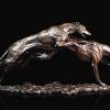 Magnificent limited edition bronze: Greyhounds, by David Geenty