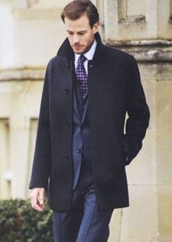 Top-notch wool-cashmere coat by Magee: a snip at £167