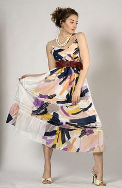 Cezanne Maxi Art Collection dress