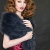 Stylish, glamorous and superb: Scandinavian plush mink fur jacket