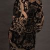 The new silk devore kimono coat