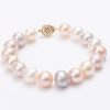 Orchid pearl bracelet