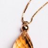 Effervescent and delicious new finely faceted citrine set in 14ct gold: the Celeste from Le Douceur Collection