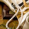 Pearl and Burmese Jade Necklace
