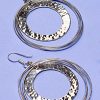 Hula sterling silver earrings