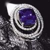 Tanzanite and Diamond Pendant