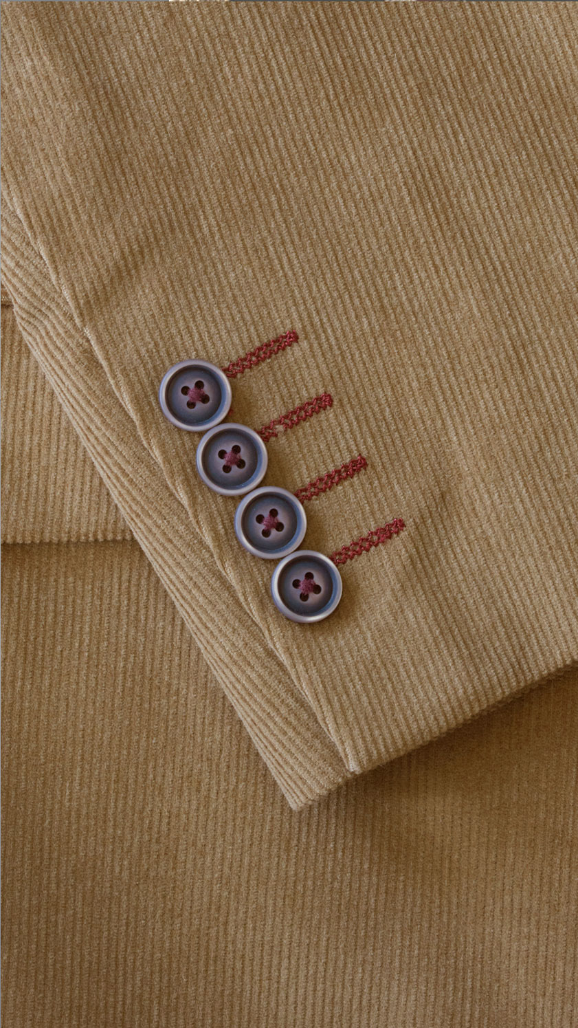 Pure cotton corduroy jacket by English tailors Gurteen: well-tailored, smart yet relaxed: it's a versatile classic, always in style - Image 2