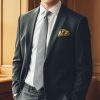 Charcoal grey pure wool suit by Magee at CountryClubuk best price