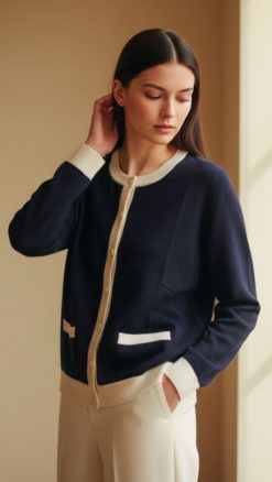 Chanel style cashmere by Lona Scott at CountryClubuk best price.