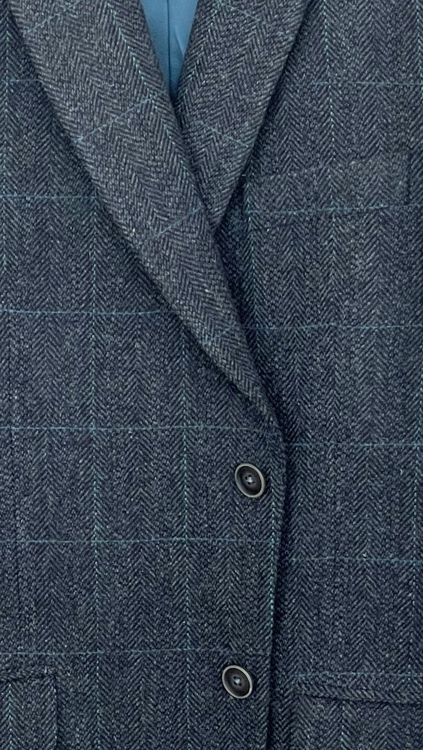 Gurteen grey herringbone tweed wool jacket at CountryClubuk best price