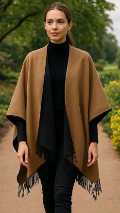 Windsor Cape in lambswool best price at CountryClubuk.