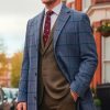 Gurteen wool coat by Mallalieus of Delph at CountryClubuk.