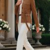 Really Wild Clothing Robyn suede jacket belted
