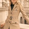Really Wild Meryl Safar Jacket in Sand at CountryClubuk.