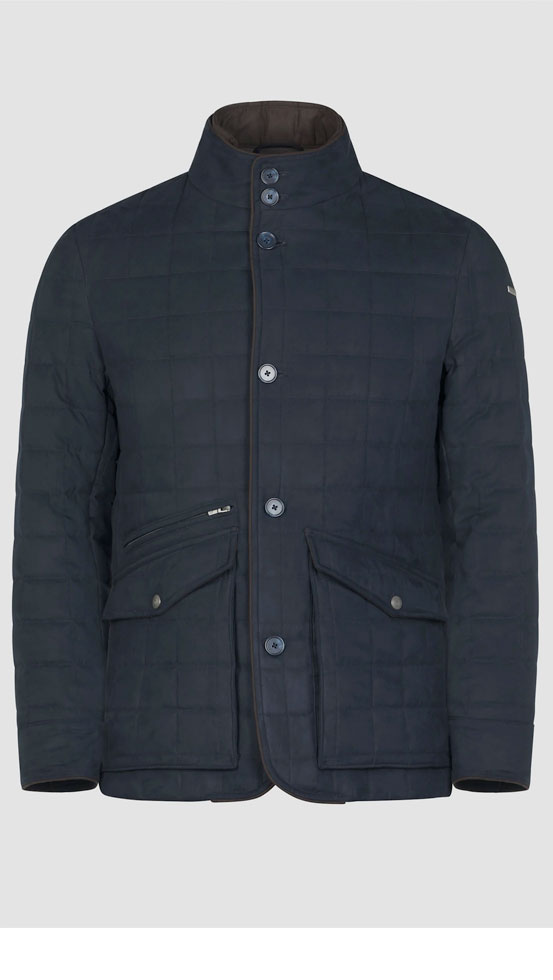 Magee 1866 Glenveigh Paddock Jacket in Navy at CountryClubuk